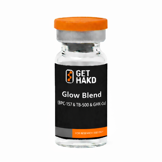 Glow Blend (BPC-157 - 10mg & TB-500 - 10mg & GHK-Cu - 50mg)